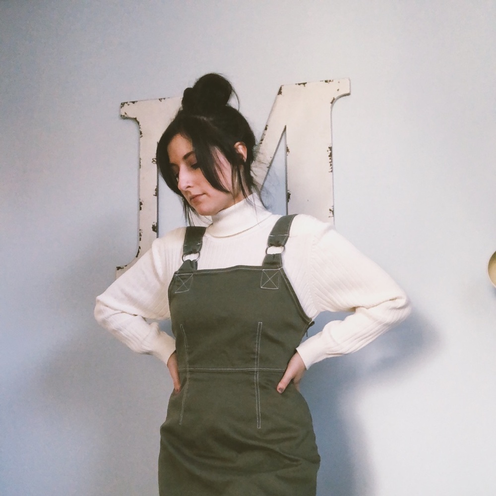 Womens Vintage Overall Dress!